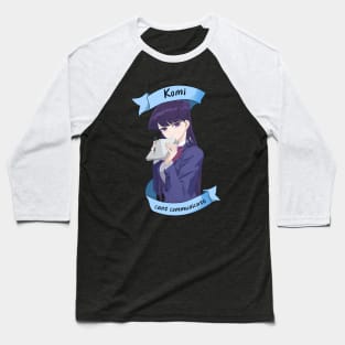 Komi Can't Communicate Baseball T-Shirt